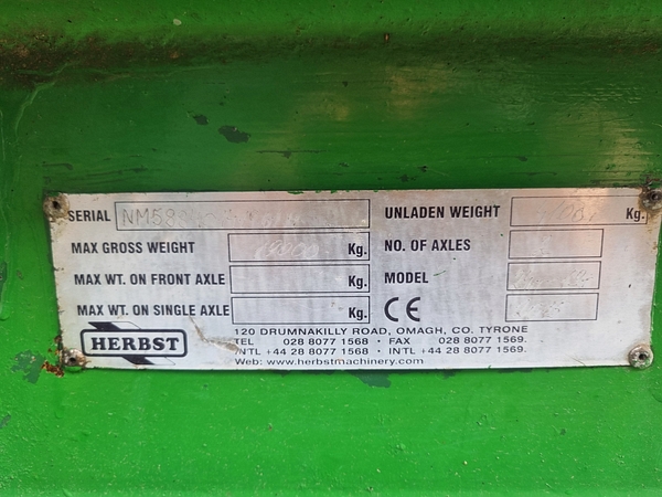 Chris Atkin & Son Ltd - Herbst 24-19 Low loader